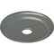 Ekena Millwork Crendon Ceiling Medallion (Fits Canopies up to 4 3/8"), 24 1/8"OD x 4 3/8"ID x 2 1/4"P, Silver CM24CRSLS - alternate 4